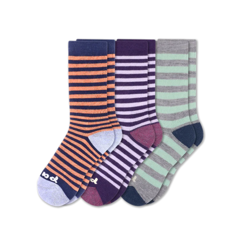 3 Pack - Women's Crew Pacas Socks