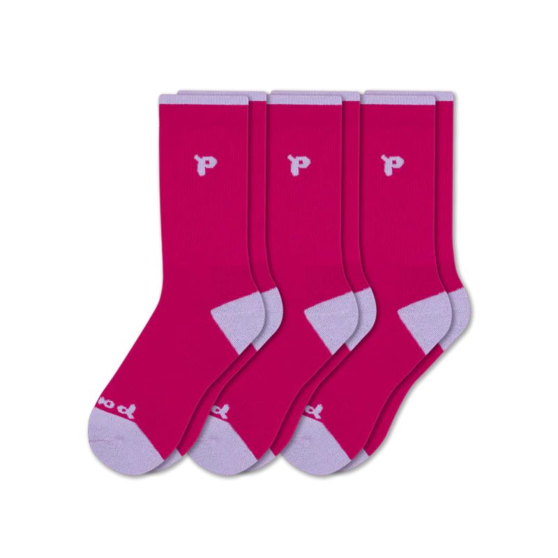 3 Pack - Women's Crew Pacas Socks