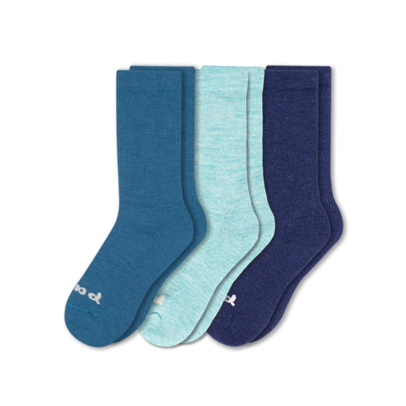 3 Pack - Women's Crew Pacas Socks