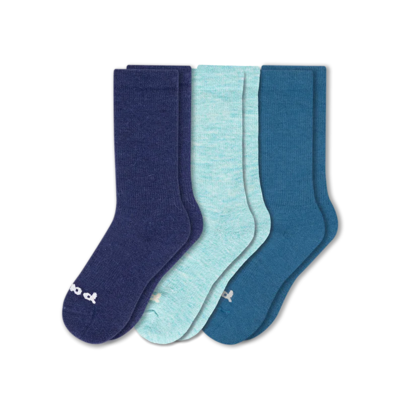 3 Pack - Women's Crew Pacas Socks