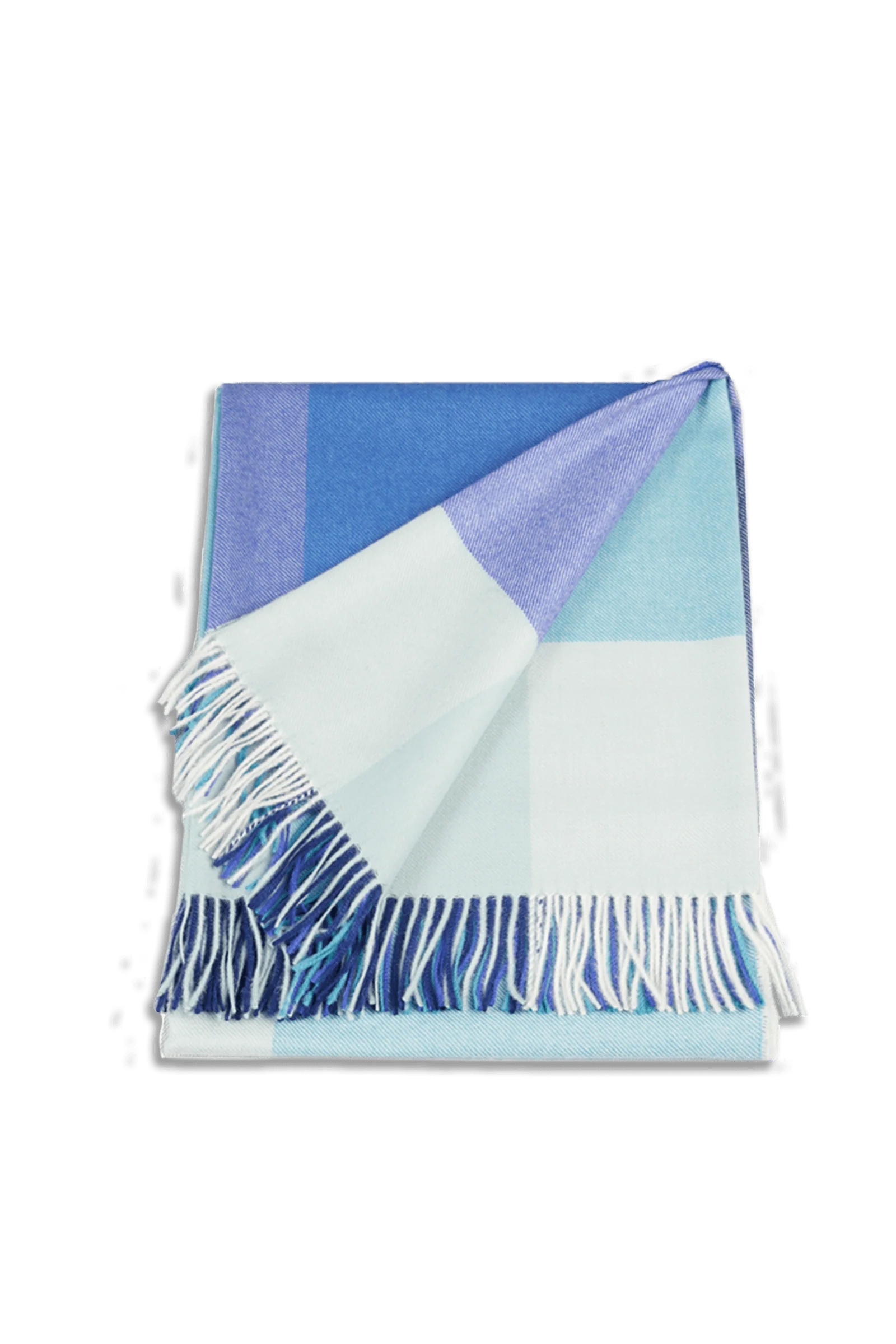Multi Plaid Throw Blanket