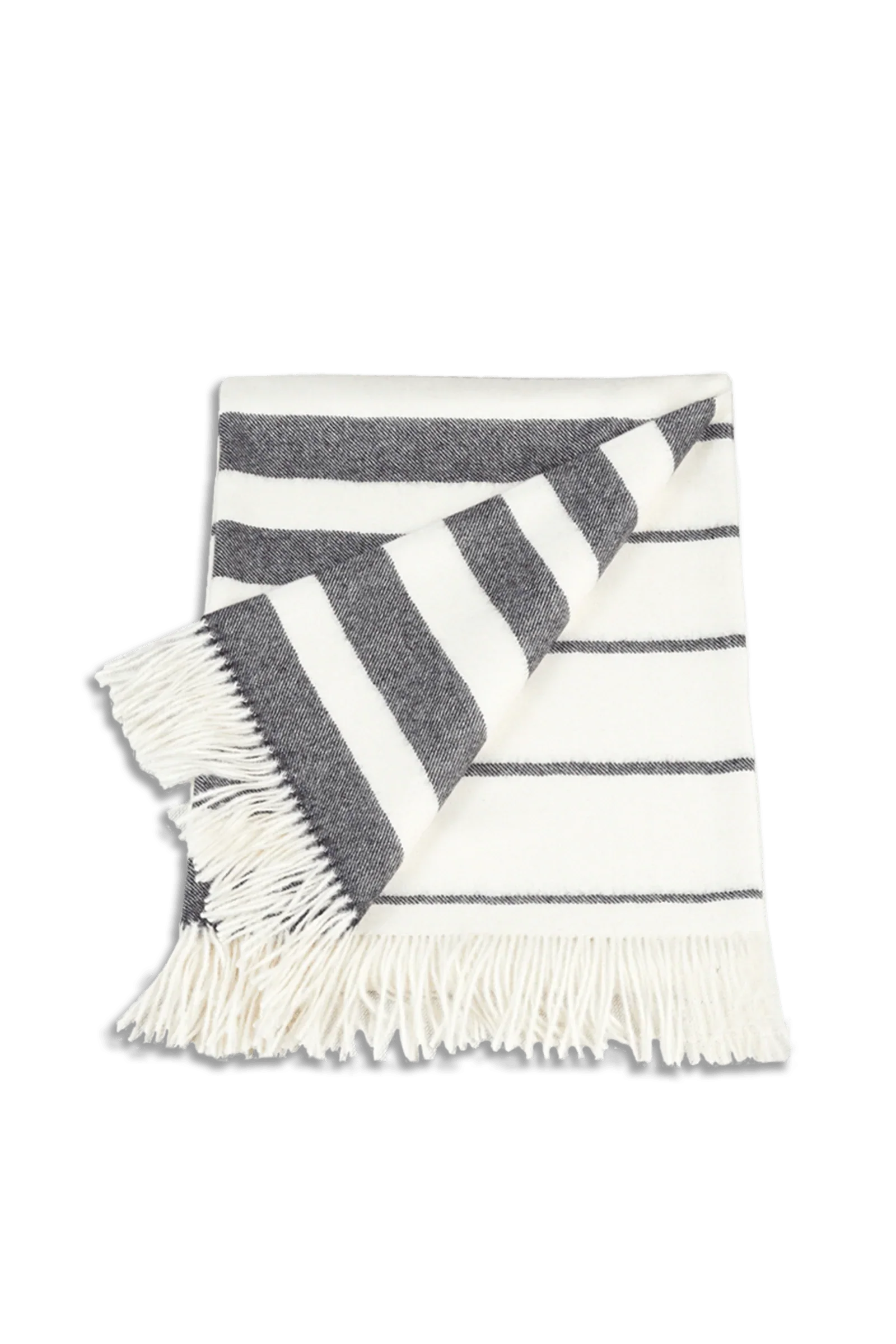 Ombre Stripe Throw Blanket