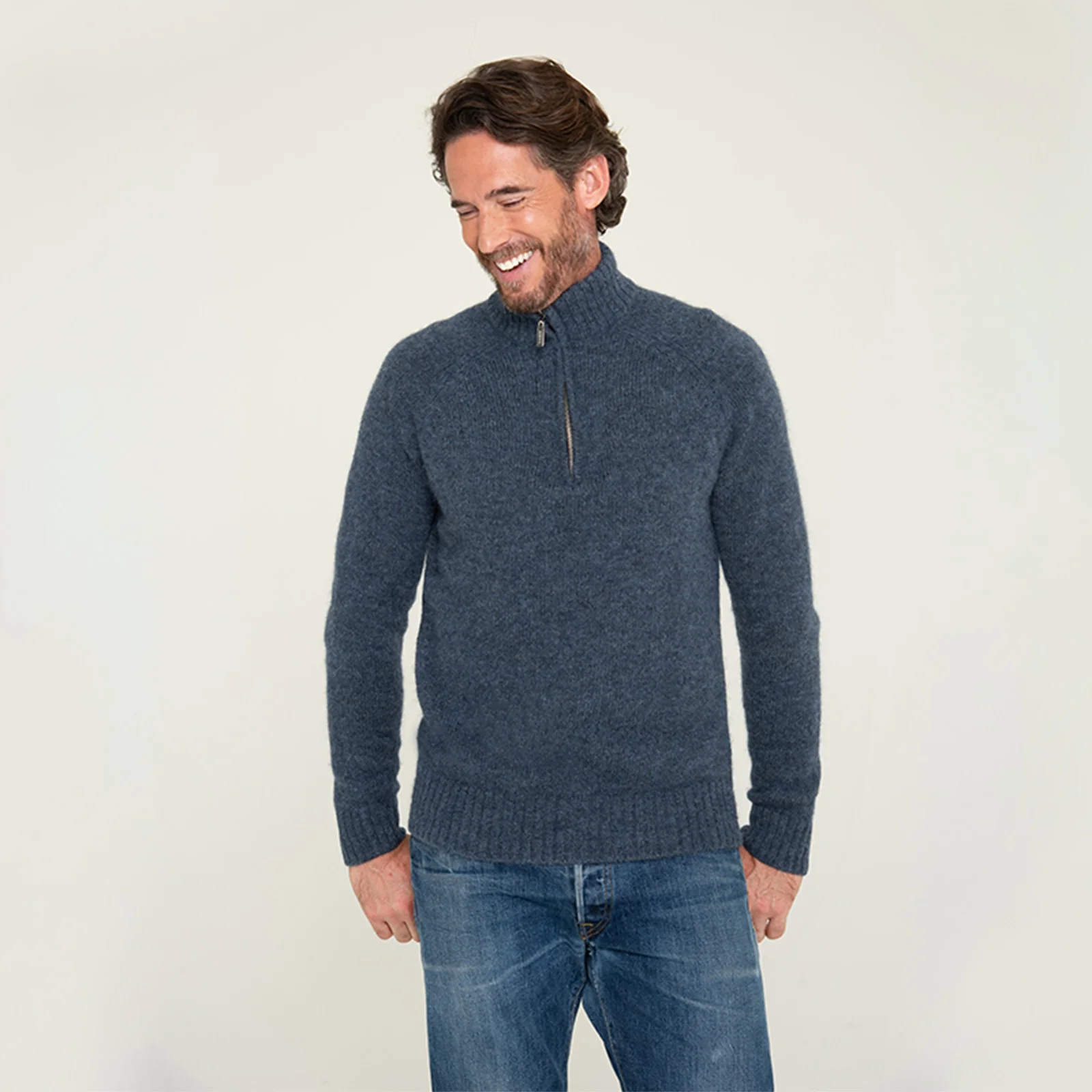 Men's Quarter Zip Sweater 3 Men's Quarter Zip Sweater