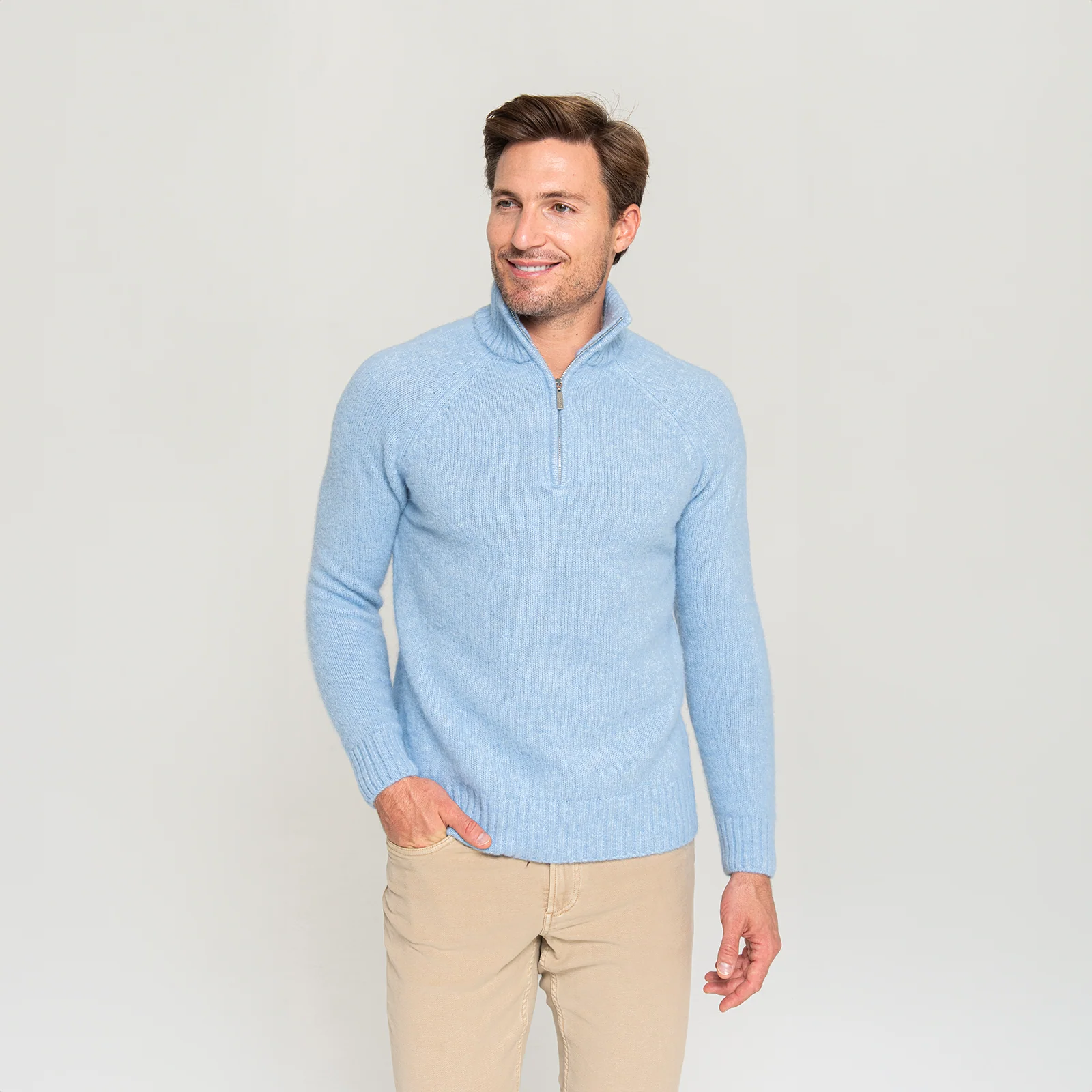 Men's Quarter Zip Sweater 7 Men's Quarter Zip Sweater