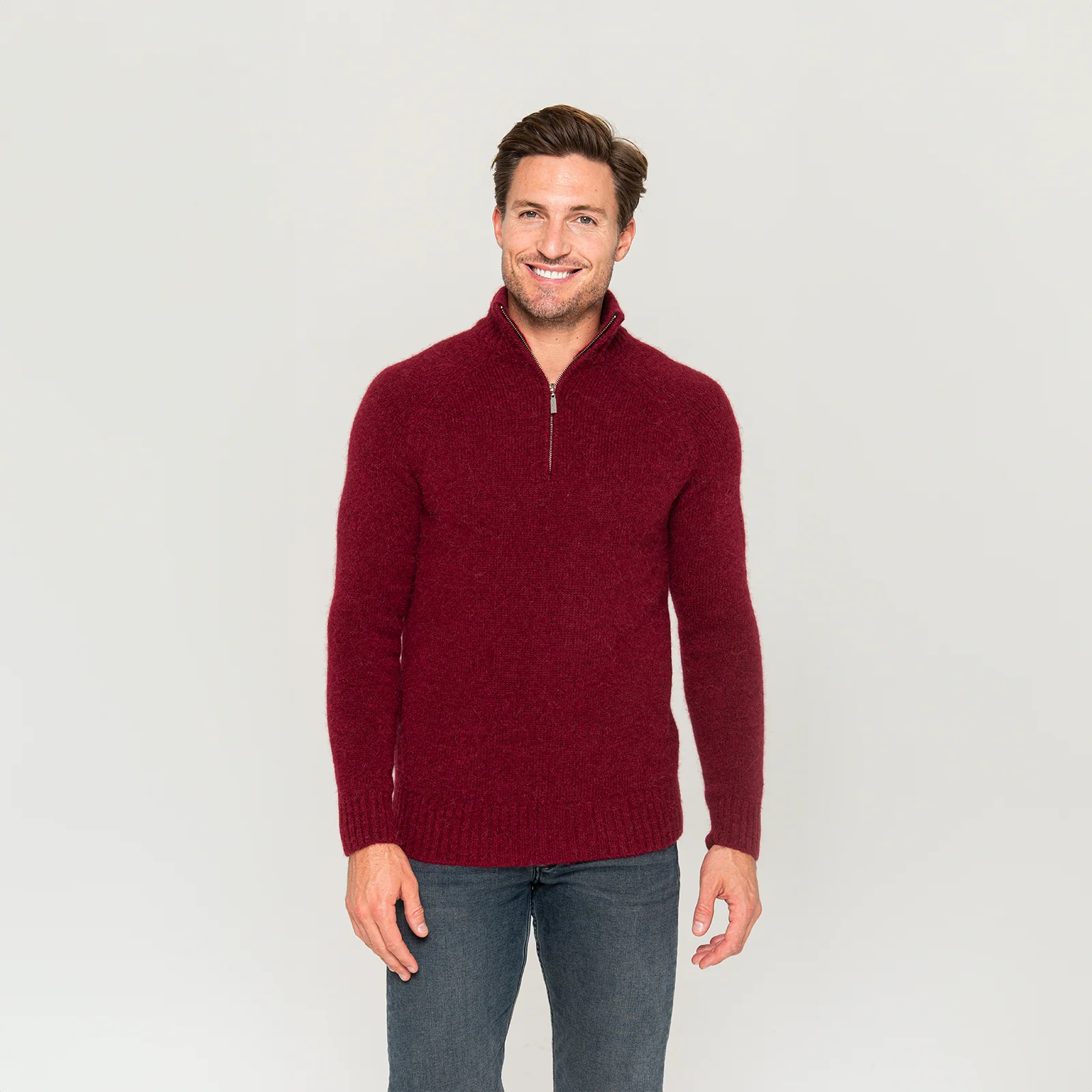 Men's Quarter Zip Sweater 8 Men's Quarter Zip Sweater