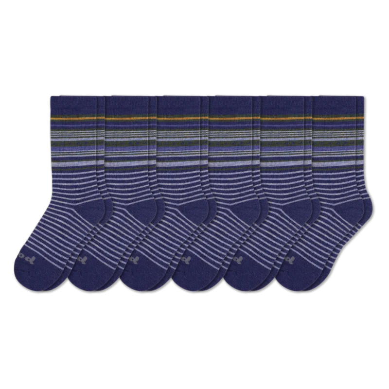 6 Pack - Men's Crew Pacas Socks