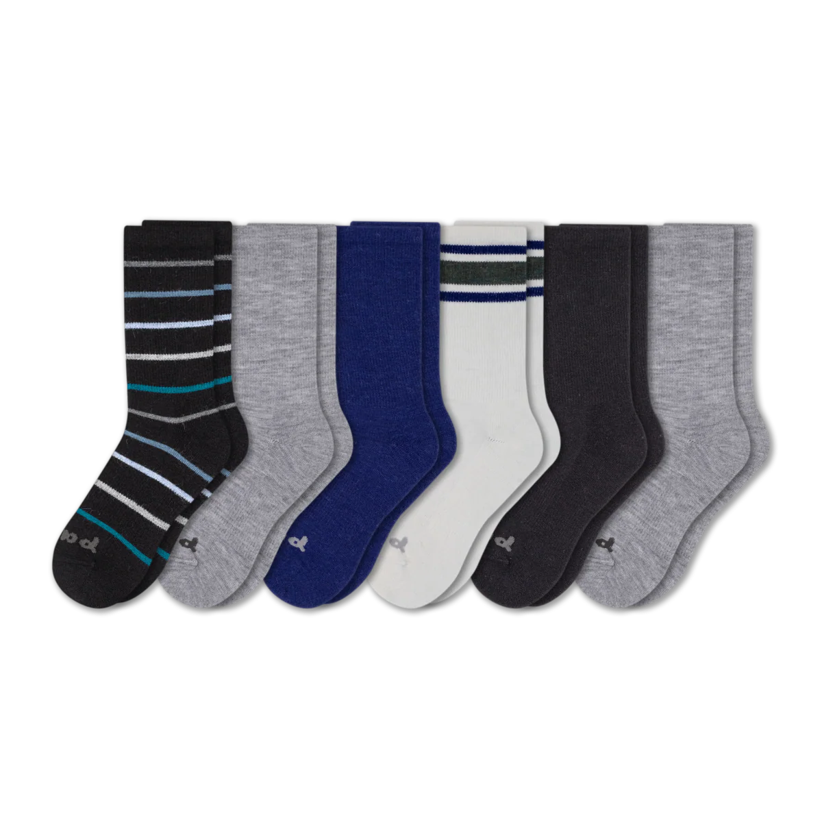6 Pack - Men's Crew Pacas Socks