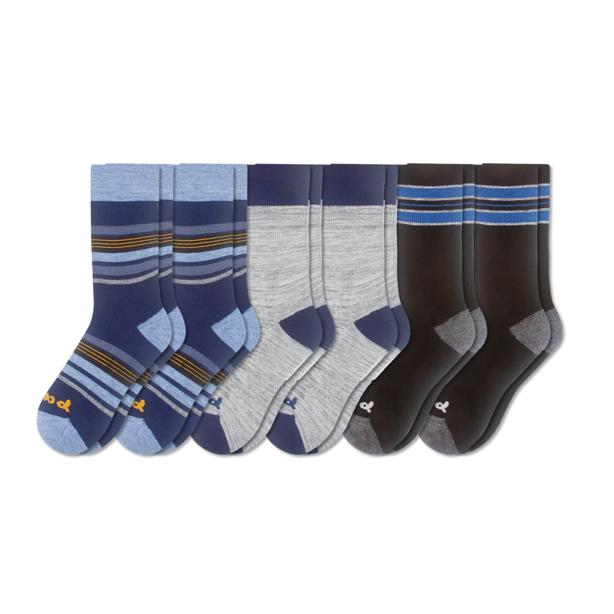6 Pack - Men's Crew Pacas Socks