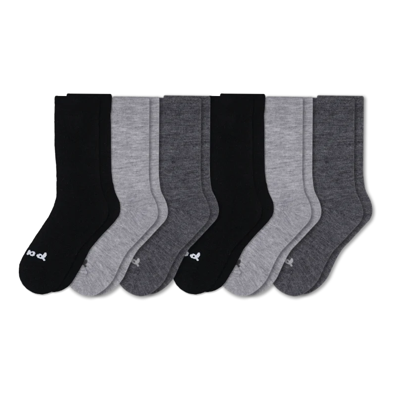 6 Pack - Men's Crew Pacas Socks