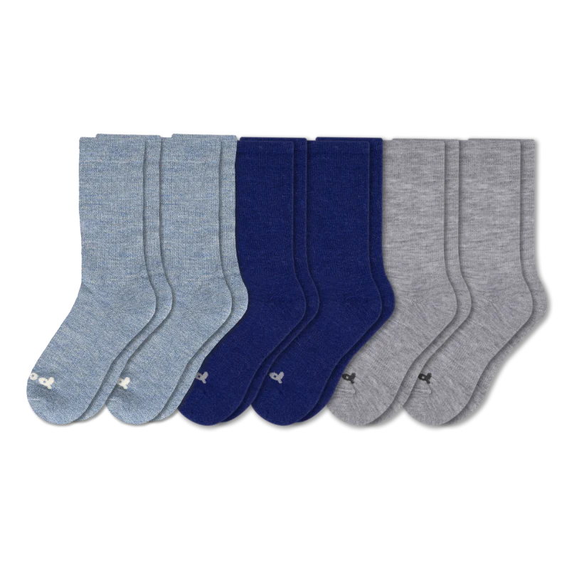 6 Pack - Men's Crew Pacas Socks