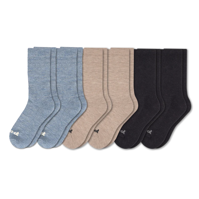 6 Pack - Men's Crew Pacas Socks