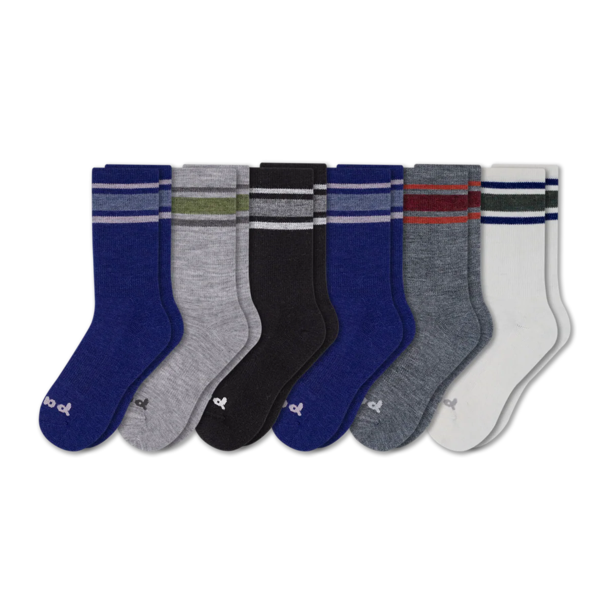 6 Pack - Men's Crew Pacas Socks