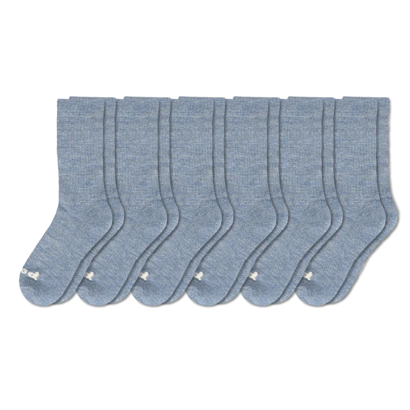 6 Pack - Men's Crew Pacas Socks