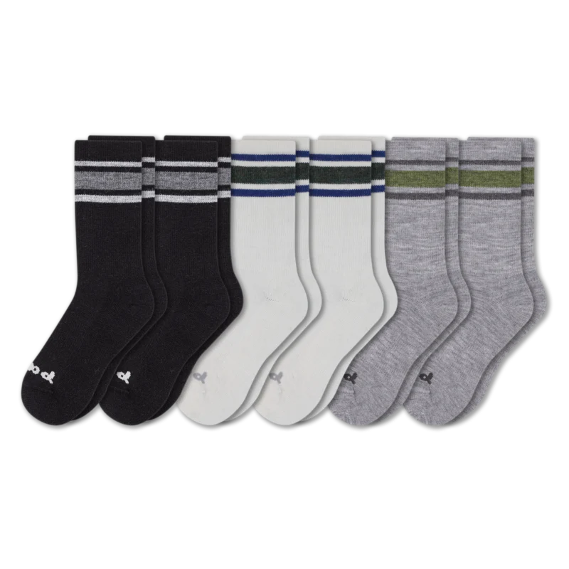 6 Pack - Men's Crew Pacas Socks