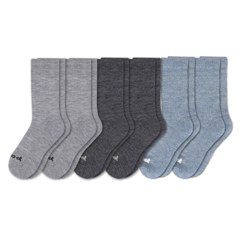 6 Pack - Men's Crew Pacas Socks