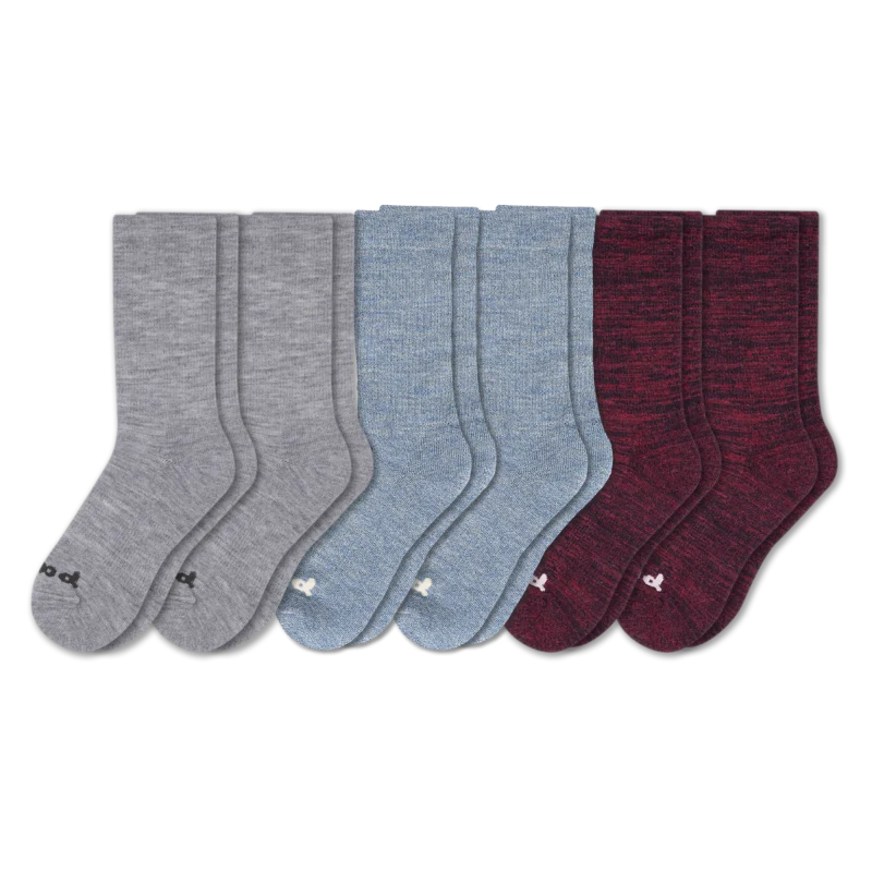 6 Pack - Men's Crew Pacas Socks