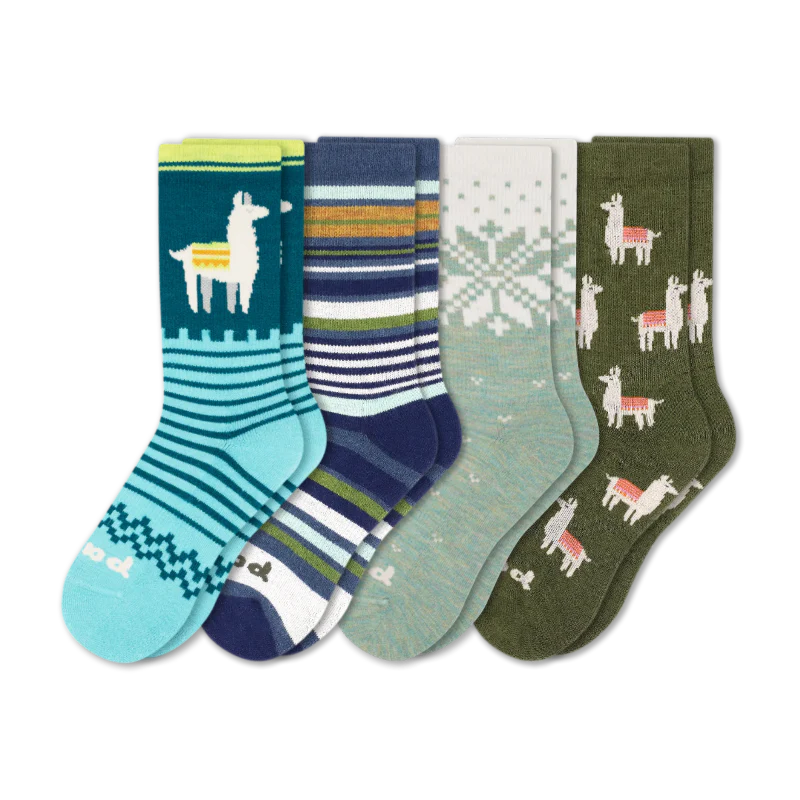 4 Pack - Women's Crew Pacas Socks 126 4 Pack - Women's Crew Pacas Socks