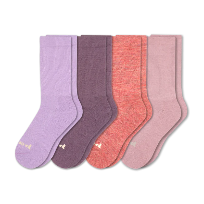 4 Pack - Women's Crew Pacas Socks 133 4 Pack - Women's Crew Pacas Socks