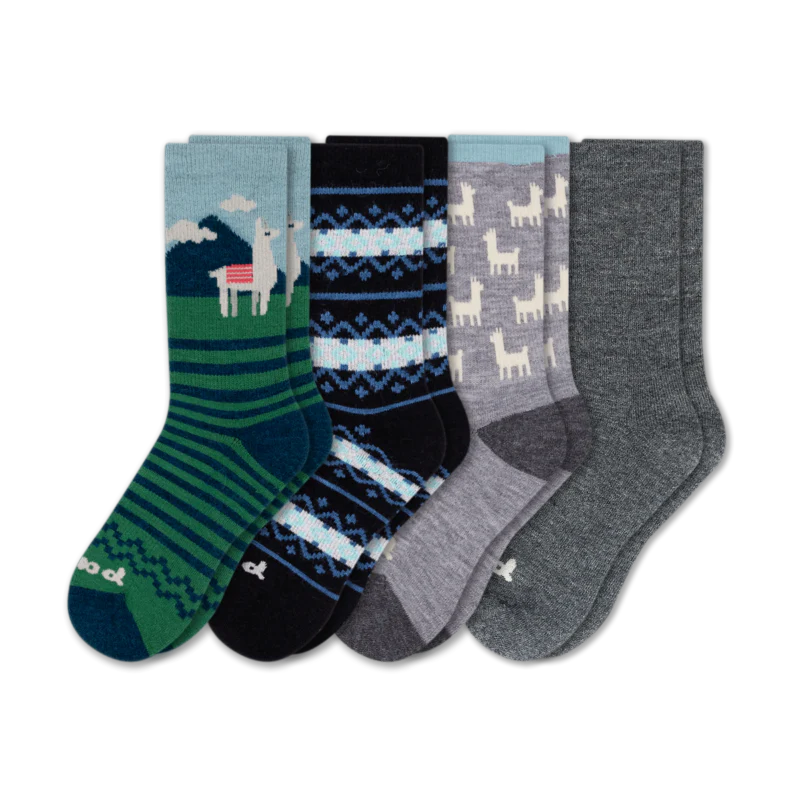 4 Pack - Women's Crew Pacas Socks 136 4 Pack - Women's Crew Pacas Socks