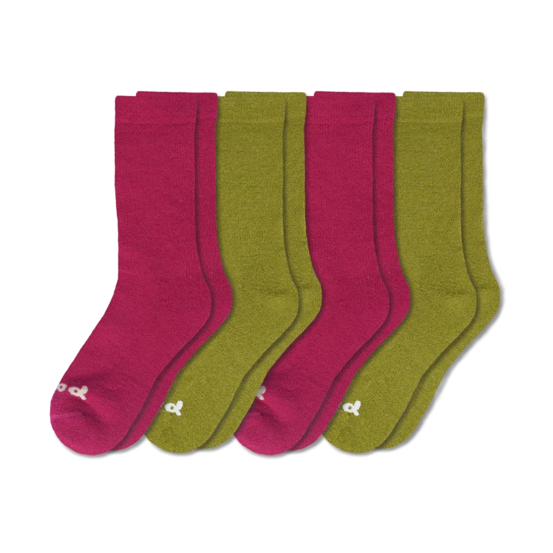 4 Pack - Women's Crew Pacas Socks 152 4 Pack - Women's Crew Pacas Socks