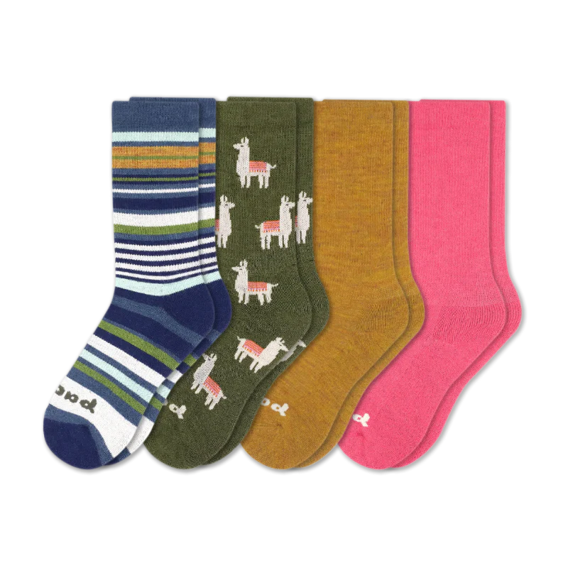 4 Pack - Women's Crew Pacas Socks 158 4 Pack - Women's Crew Pacas Socks