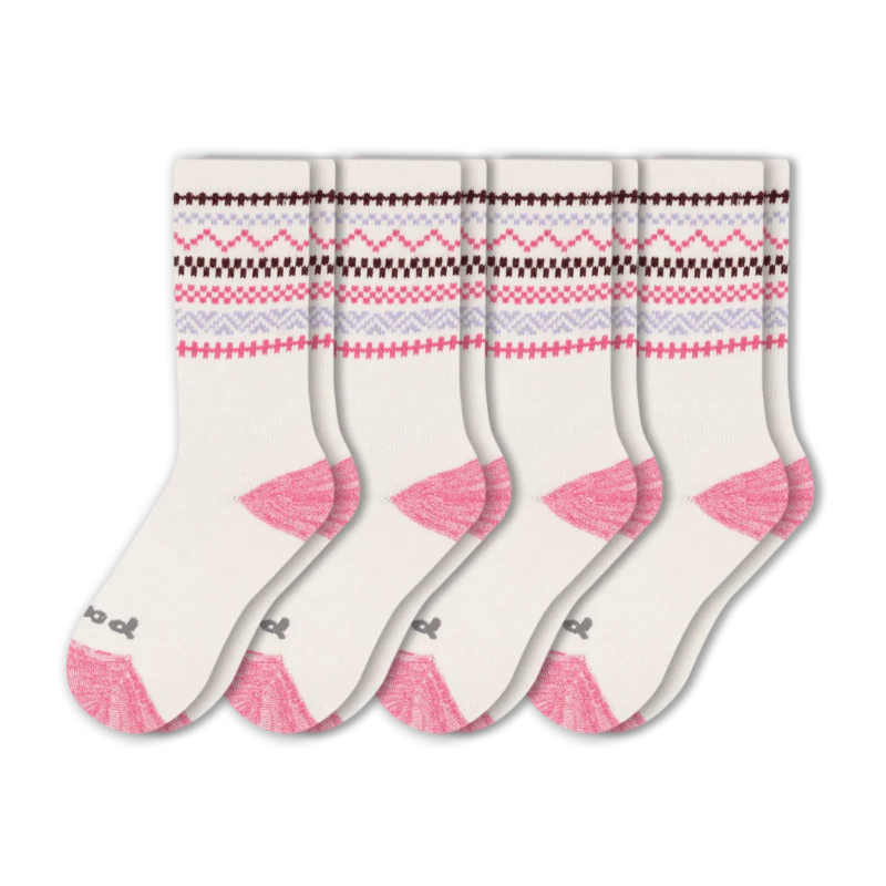 4 Pack - Women's Crew Pacas Socks 159 4 Pack - Women's Crew Pacas Socks