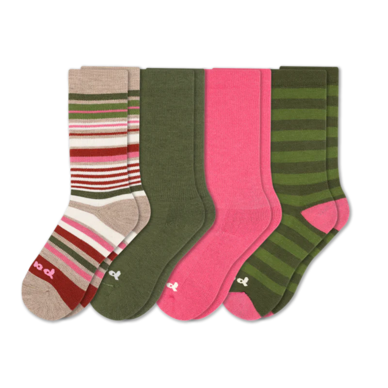 4 Pack - Women's Crew Pacas Socks 16 4 Pack - Women's Crew Pacas Socks
