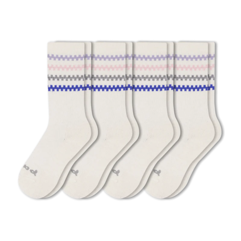 4 Pack - Women's Crew Pacas Socks 166 4 Pack - Women's Crew Pacas Socks