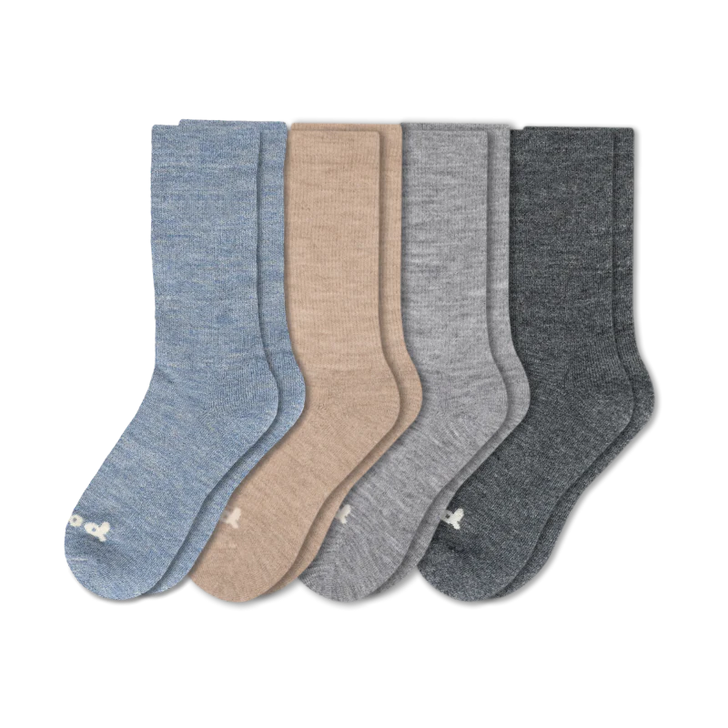 4 Pack - Women's Crew Pacas Socks 184 4 Pack - Women's Crew Pacas Socks