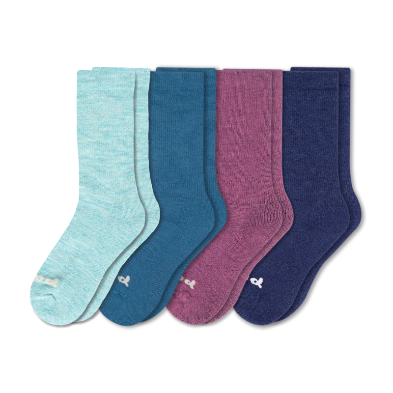 4 Pack - Women's Crew Pacas Socks 189 4 Pack - Women's Crew Pacas Socks