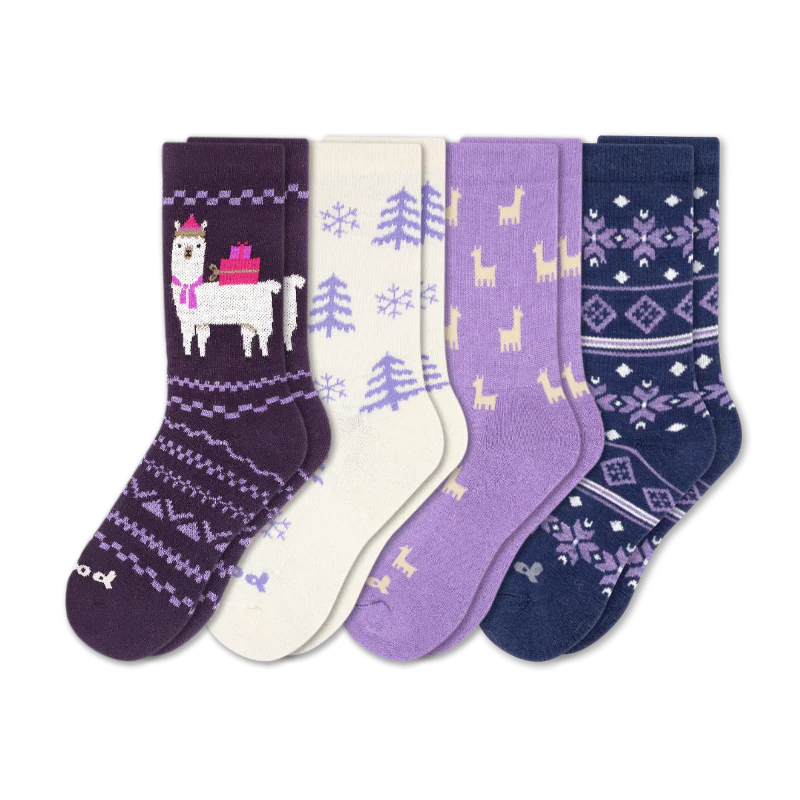 4 Pack - Women's Crew Pacas Socks 19 4 Pack - Women's Crew Pacas Socks