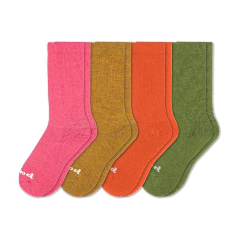 4 Pack - Women's Crew Pacas Socks 190 4 Pack - Women's Crew Pacas Socks