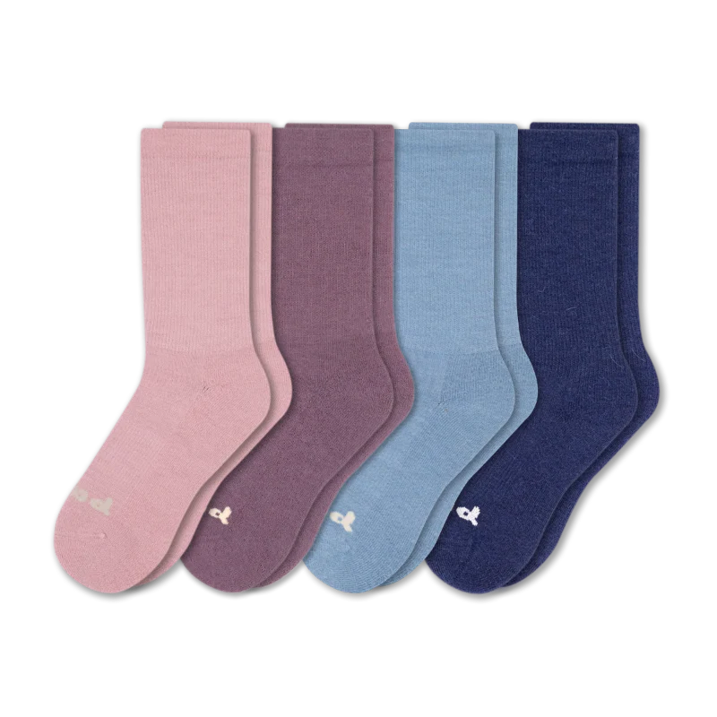 4 Pack - Women's Crew Pacas Socks 196 4 Pack - Women's Crew Pacas Socks