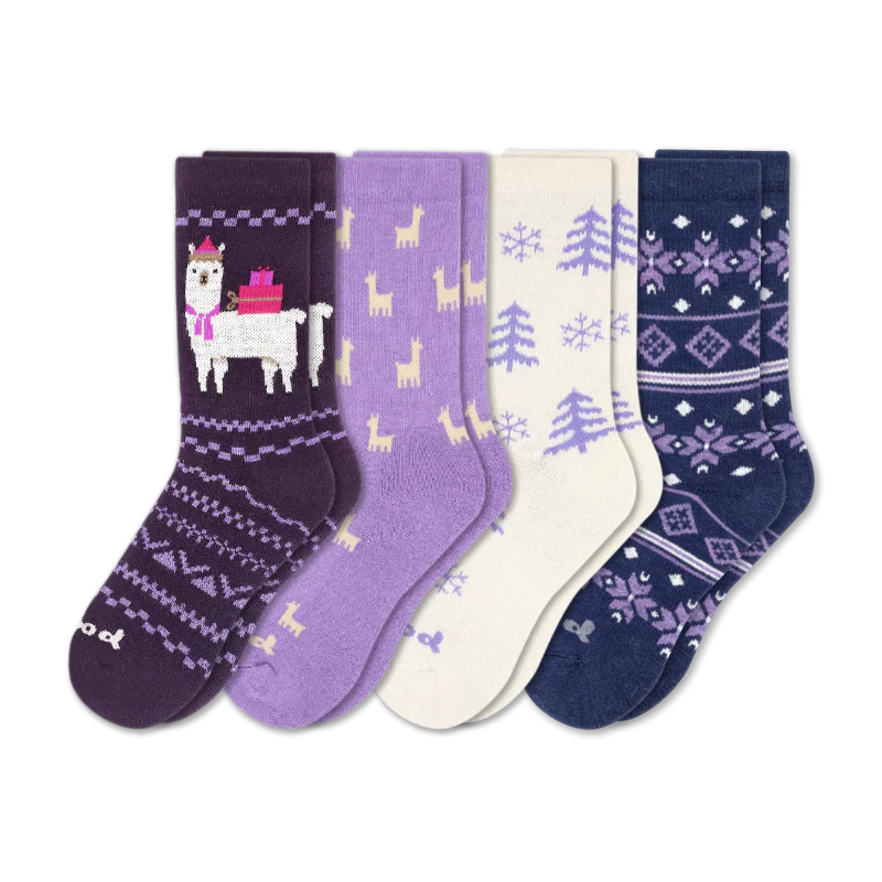4 Pack - Women's Crew Pacas Socks 211 4 Pack - Women's Crew Pacas Socks