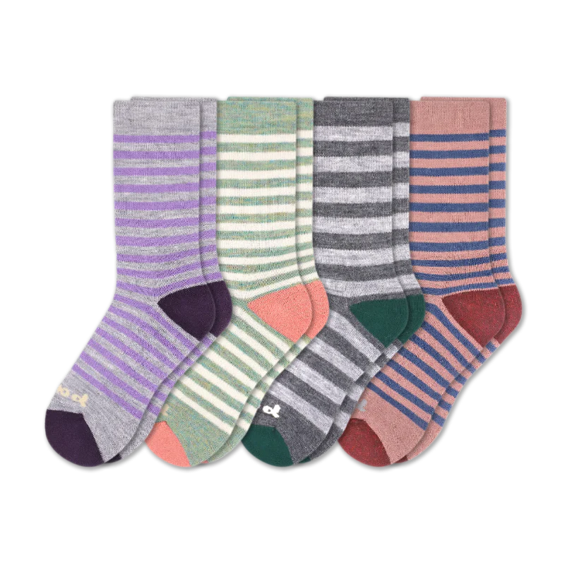4 Pack - Women's Crew Pacas Socks 23 4 Pack - Women's Crew Pacas Socks