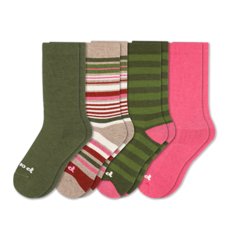 4 Pack - Women's Crew Pacas Socks 29 4 Pack - Women's Crew Pacas Socks