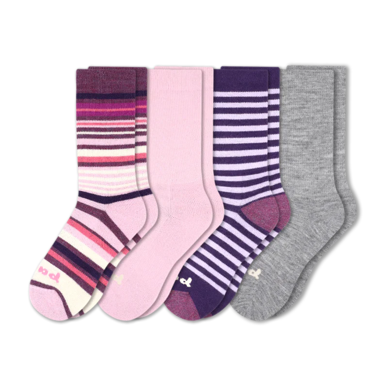 4 Pack - Women's Crew Pacas Socks 37 4 Pack - Women's Crew Pacas Socks