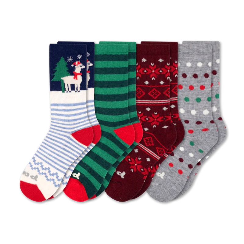 4 Pack - Women's Crew Pacas Socks 38 4 Pack - Women's Crew Pacas Socks
