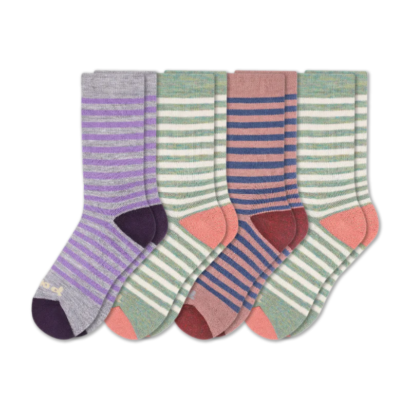 4 Pack - Women's Crew Pacas Socks 39 4 Pack - Women's Crew Pacas Socks