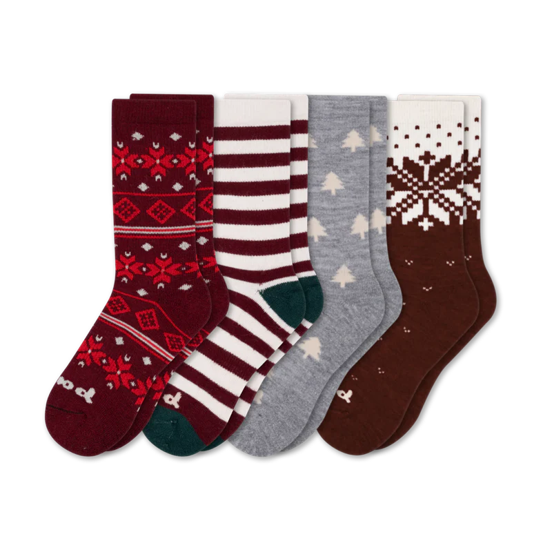 4 Pack - Women's Crew Pacas Socks 42 4 Pack - Women's Crew Pacas Socks