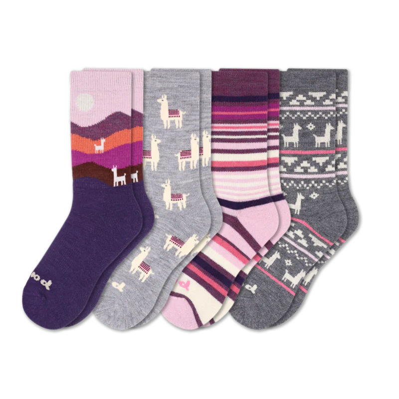 4 Pack - Women's Crew Pacas Socks 47 4 Pack - Women's Crew Pacas Socks