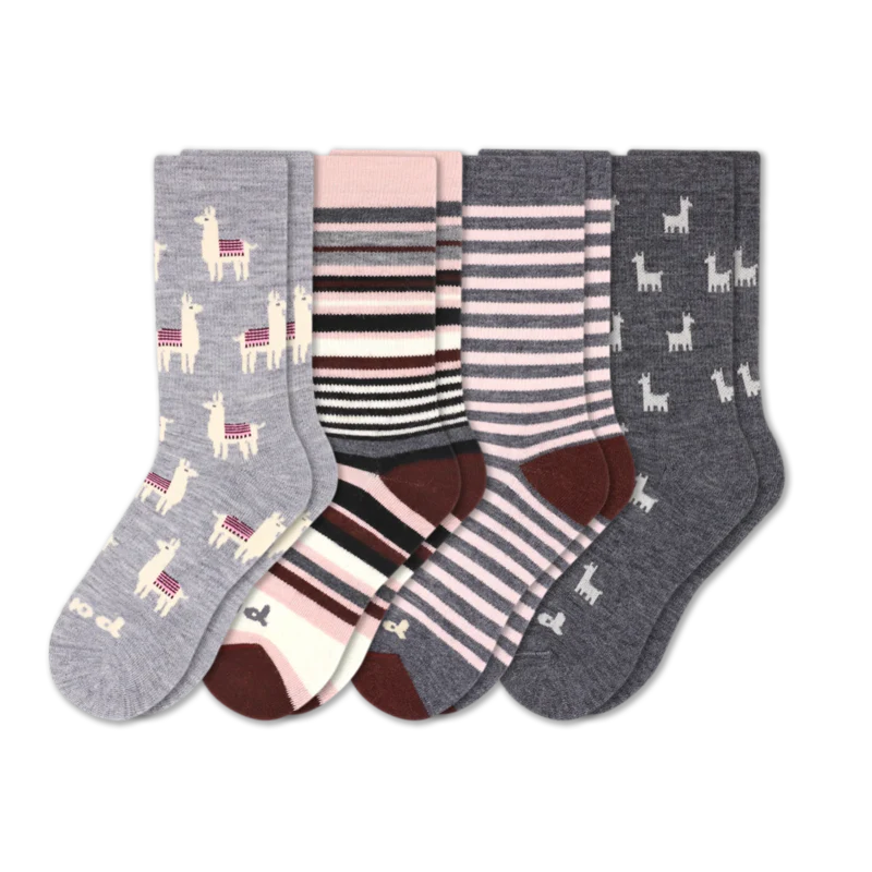 4 Pack - Women's Crew Pacas Socks 53 4 Pack - Women's Crew Pacas Socks