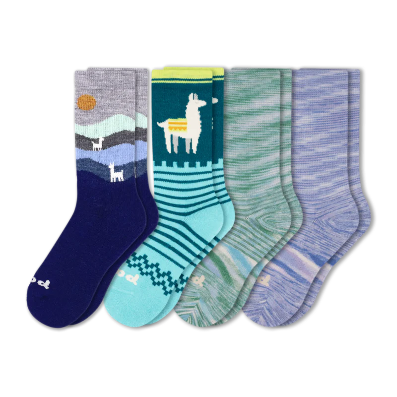 4 Pack - Women's Crew Pacas Socks 59 4 Pack - Women's Crew Pacas Socks