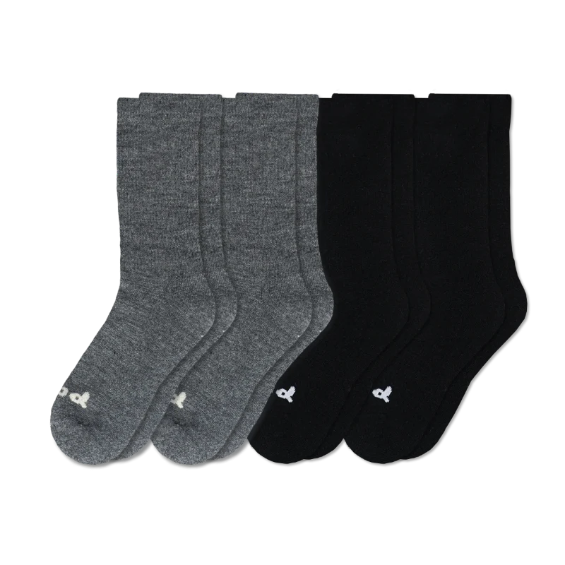 4 Pack - Women's Crew Pacas Socks 6 4 Pack - Women's Crew Pacas Socks