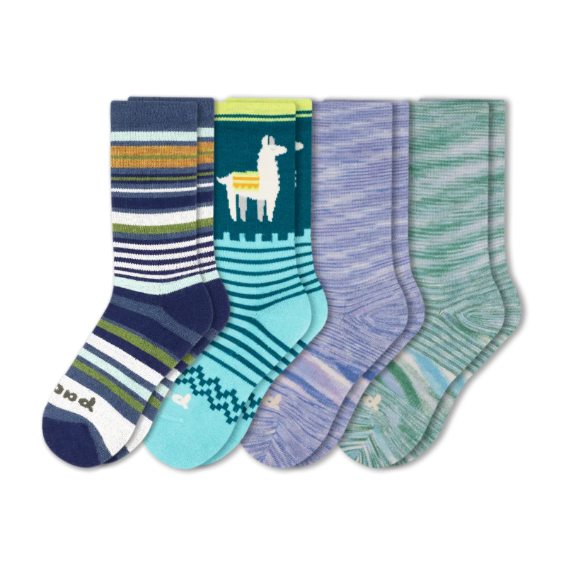 4 Pack - Women's Crew Pacas Socks 69 4 Pack - Women's Crew Pacas Socks