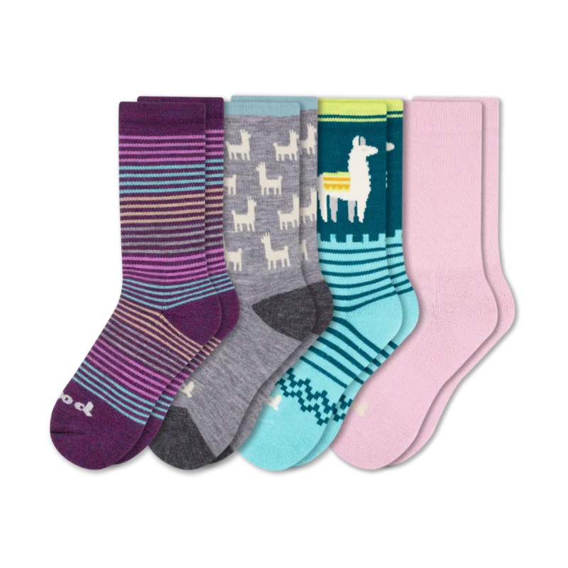 4 Pack - Women's Crew Pacas Socks 74 4 Pack - Women's Crew Pacas Socks