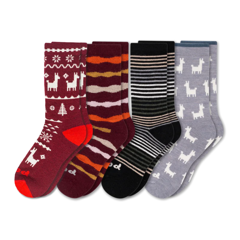 4 Pack - Women's Crew Pacas Socks 76 4 Pack - Women's Crew Pacas Socks