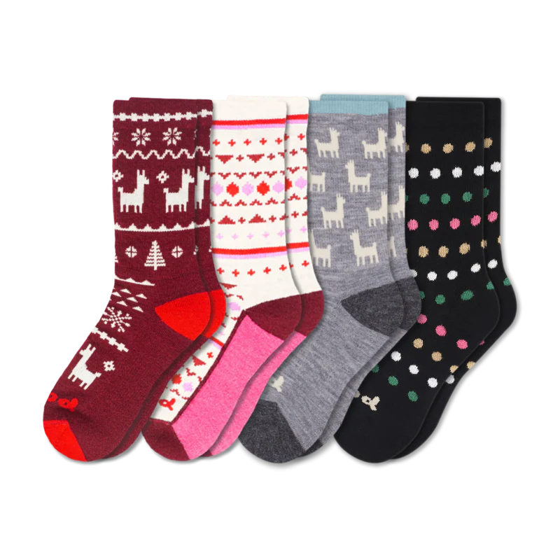4 Pack - Women's Crew Pacas Socks 82 4 Pack - Women's Crew Pacas Socks