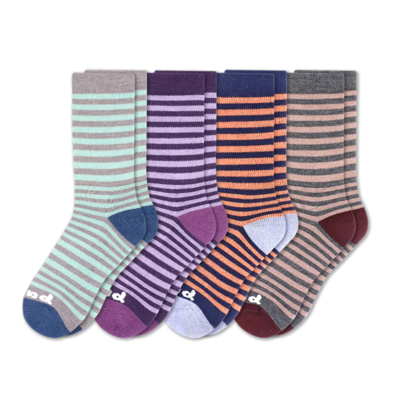4 Pack - Women's Crew Pacas Socks 9 4 Pack - Women's Crew Pacas Socks