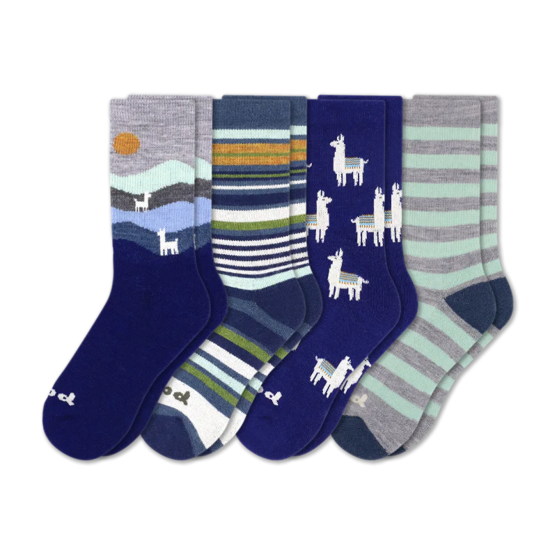 4 Pack - Women's Crew Pacas Socks 95 4 Pack - Women's Crew Pacas Socks